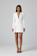 DALIA - Blakely Blazer Mini Dress - White