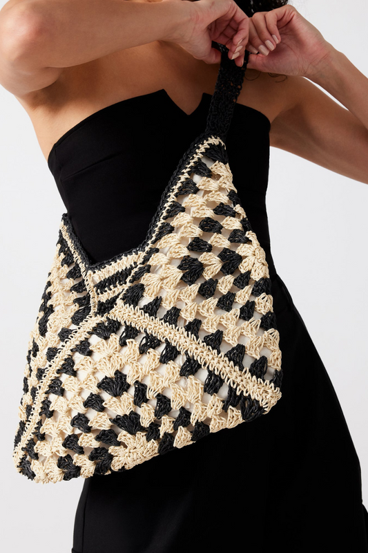 DALIA - Patchwork  Woven Bag