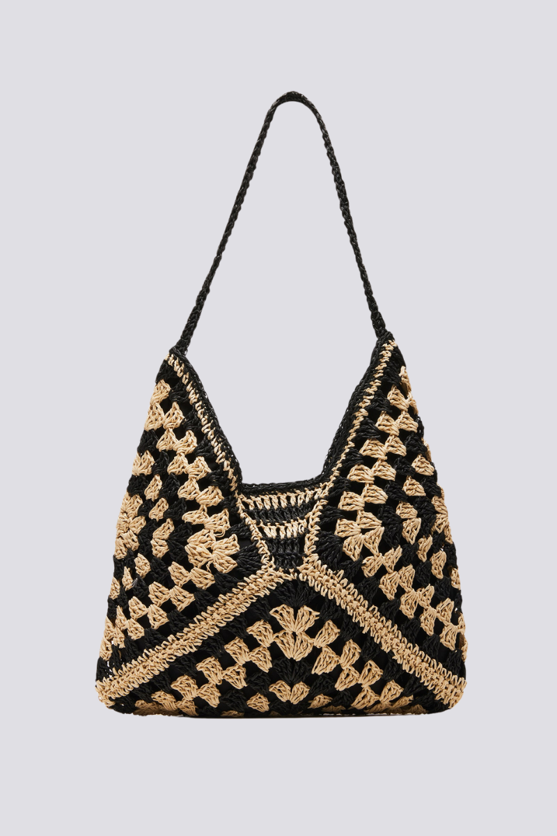 DALIA - Patchwork  Woven Bag
