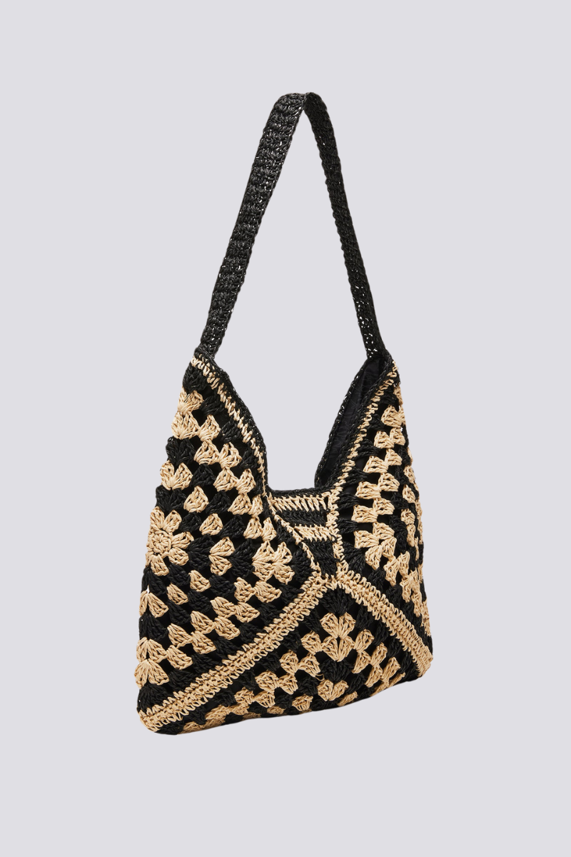 DALIA - Patchwork  Woven Bag