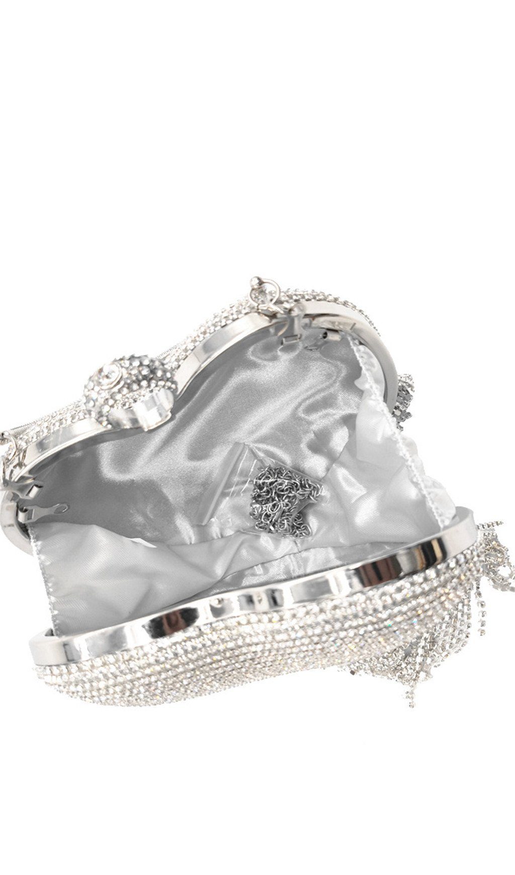 DALIA - Heart Tassel Dinner Bag