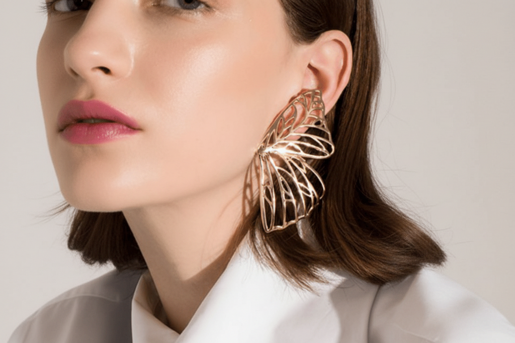 DALIA - Molly Butterfly Alloy Earrings