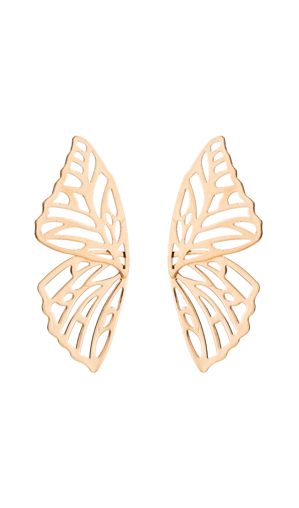 Molly Butterfly oorbellen van legering