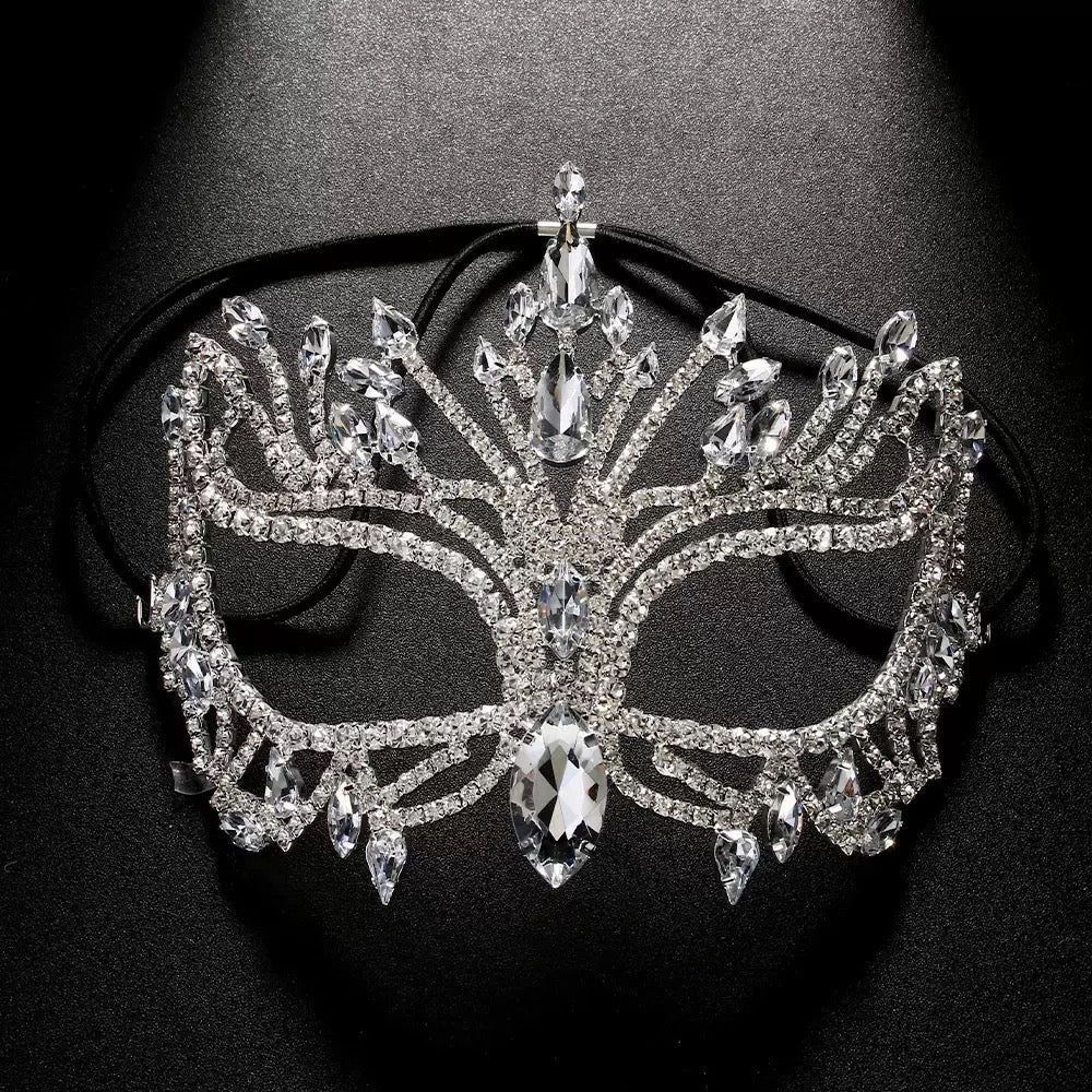DALIA - Luxury Rhinestone Masquerade Mask