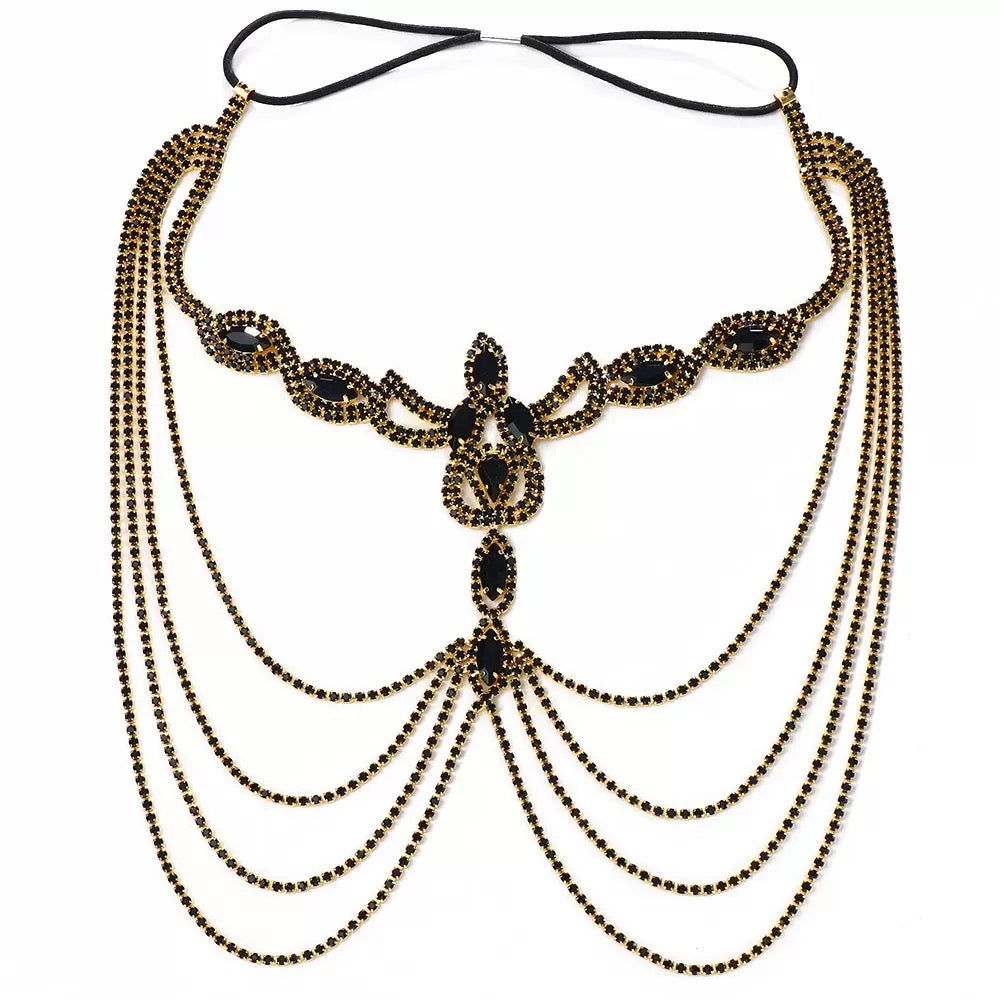 DALIA - Rhinestone Head Chain