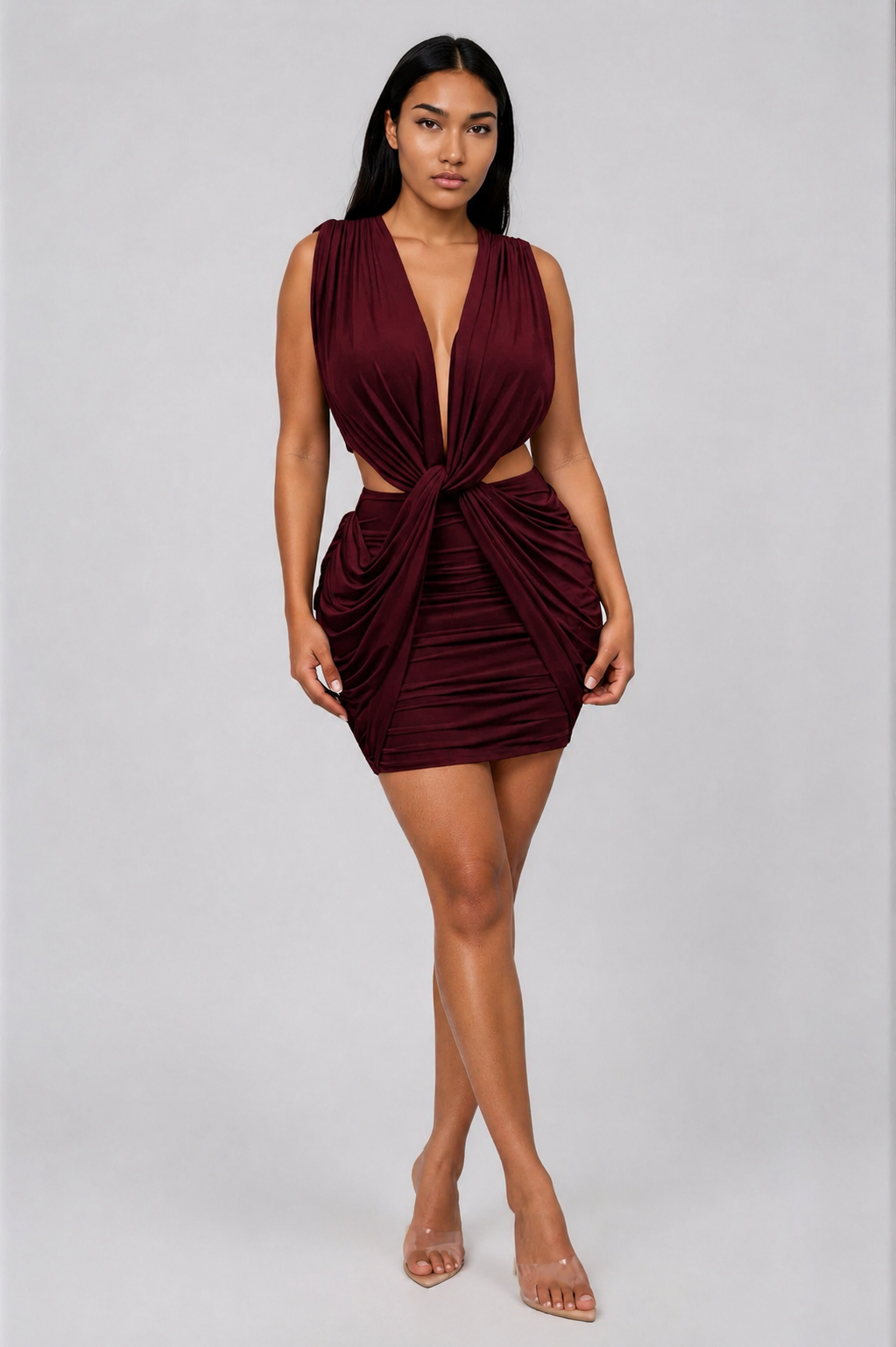 DALIA - A Heart Like Mine Mini Dress - Cherry