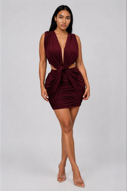 DALIA - A Heart Like Mine Mini Dress - Cherry