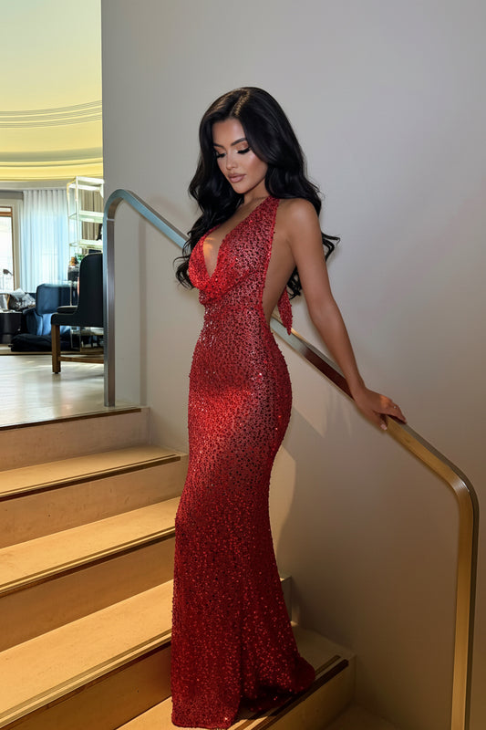 DALIA - Sydney Dress - Red