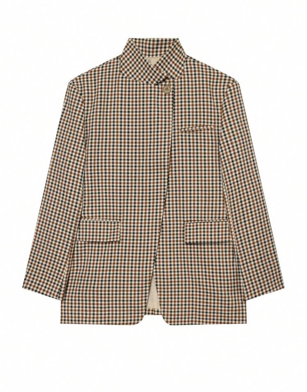 DALIA – Checkered Blazer