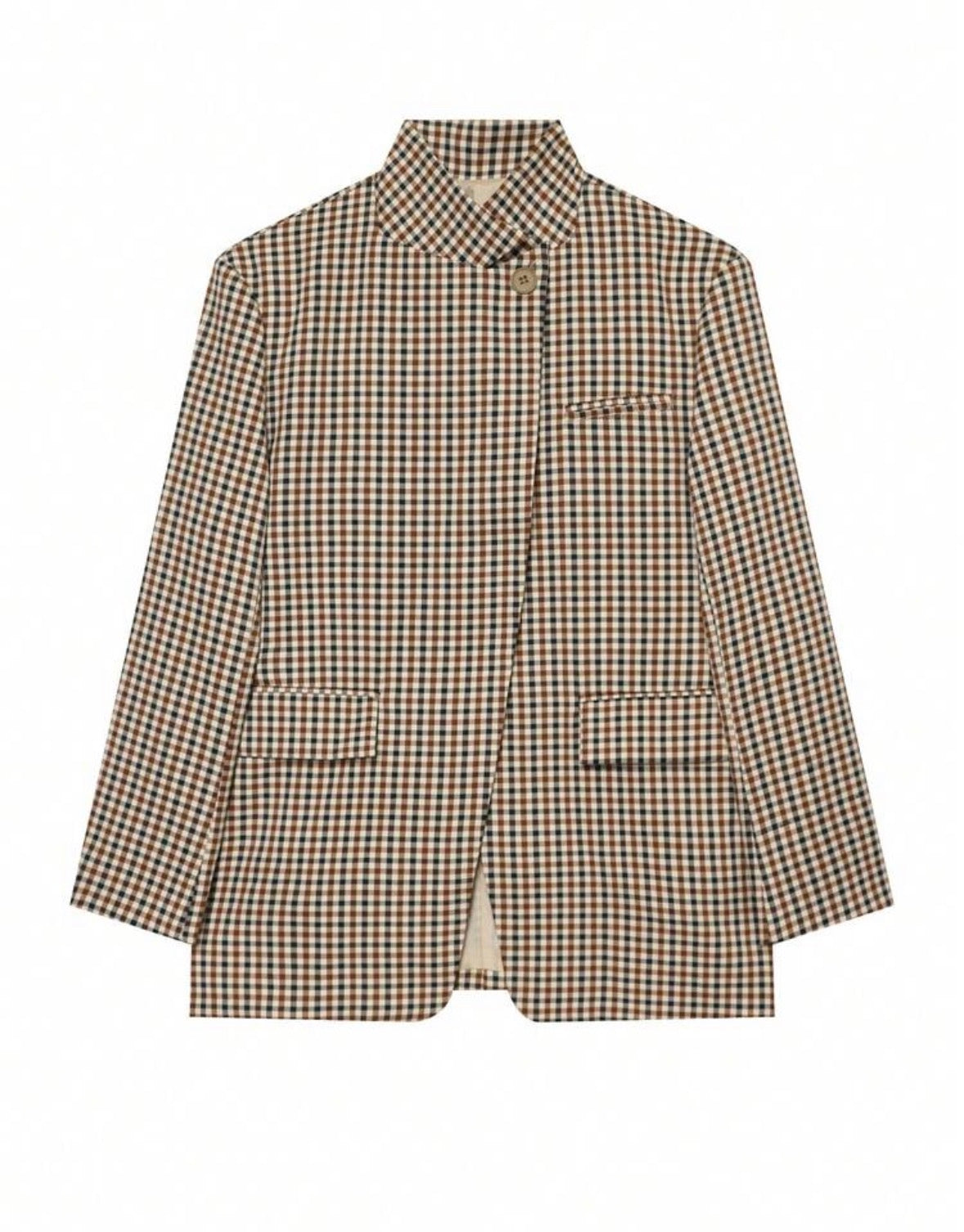 DALIA – Checkered Blazer