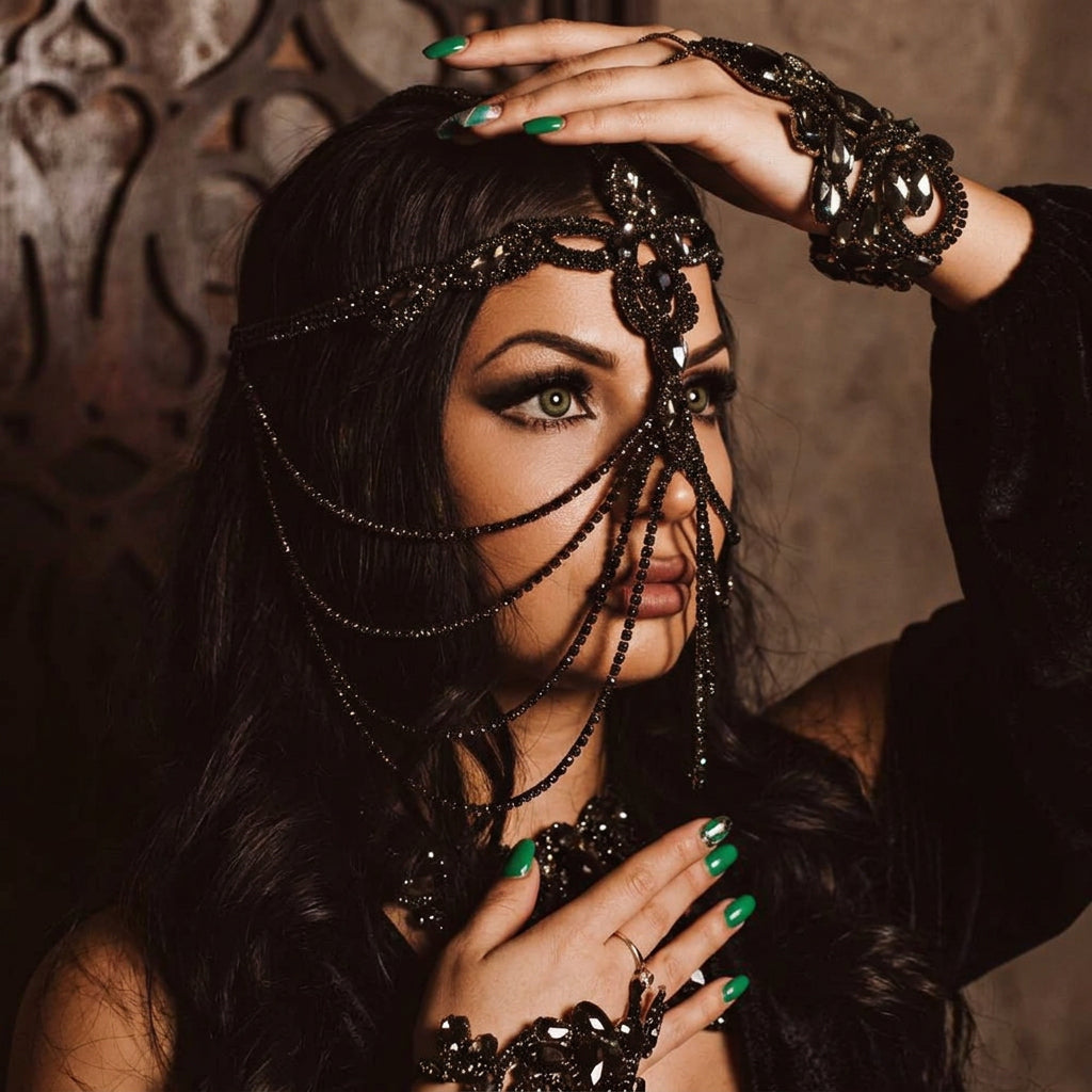 DALIA - Rhinestone Head Chain