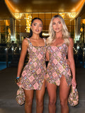 DALIA - Crystal Dress - Rose