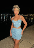 DALIA - Denim Two Piece - Blue