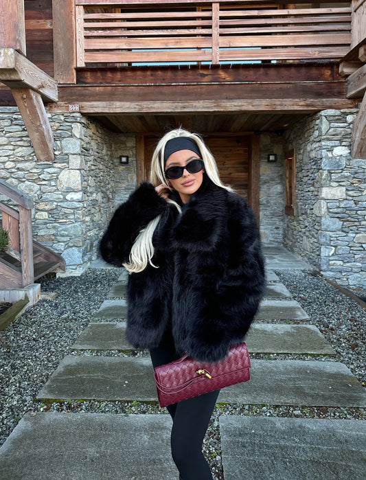 DALIA - Faux Fur Coat Oversized