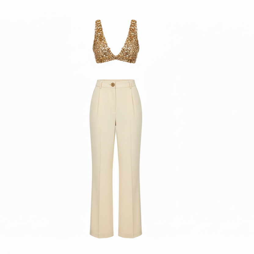 DALIA - Two Piece Set Gold