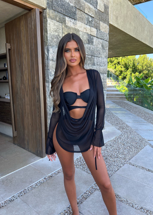 DALIA - Two Piece Swimsuit - Black