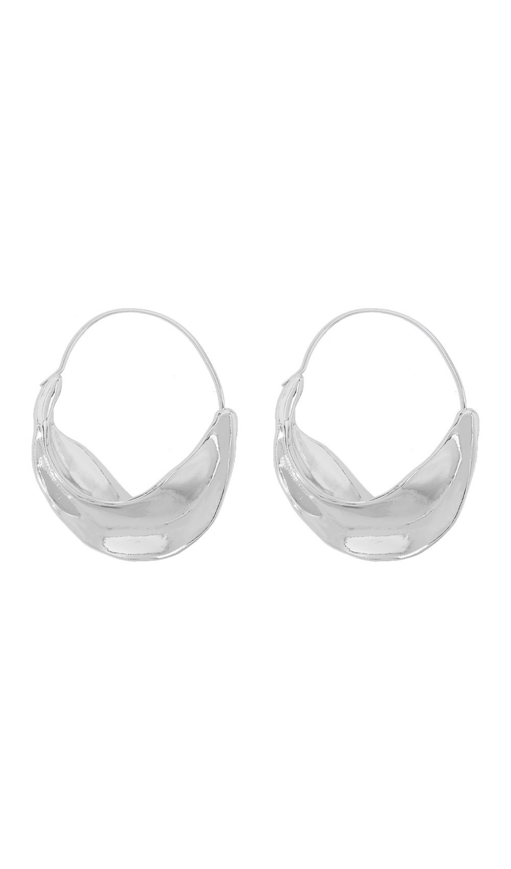 DALIA - Irregular Leaf Earrings