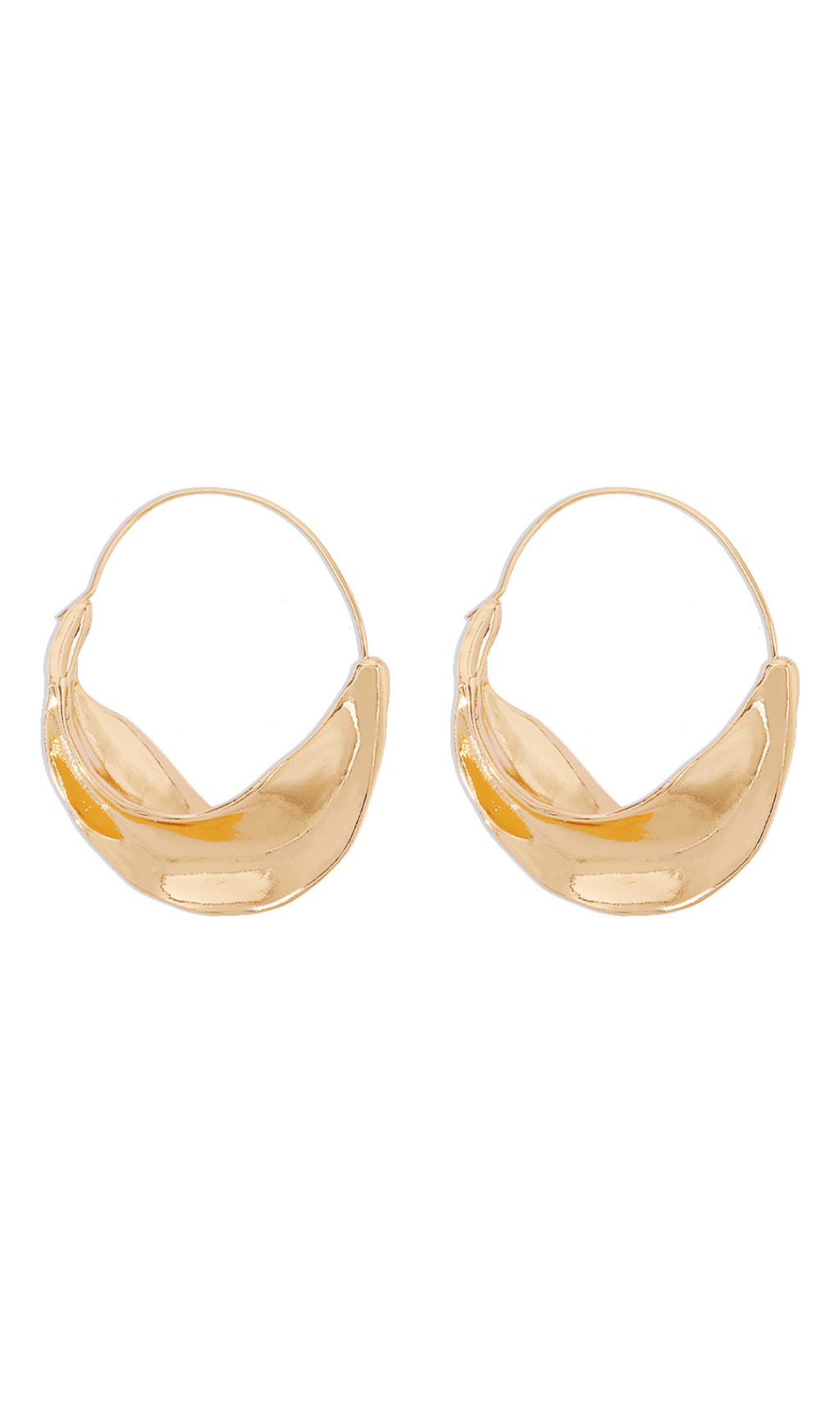 DALIA - Irregular Leaf Earrings