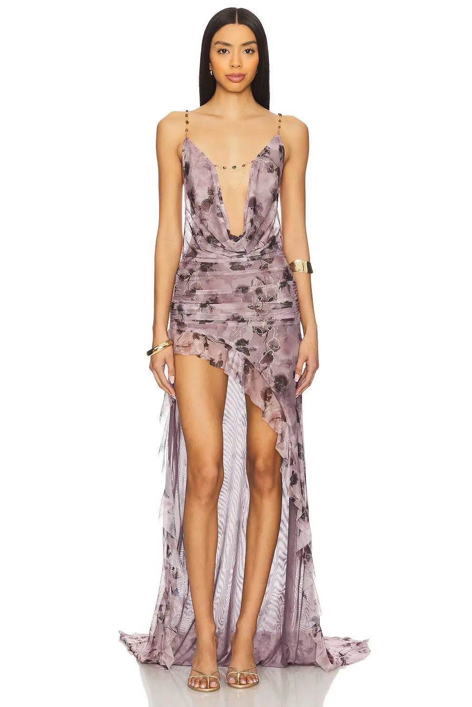 DALIA - Purple Summer Dress