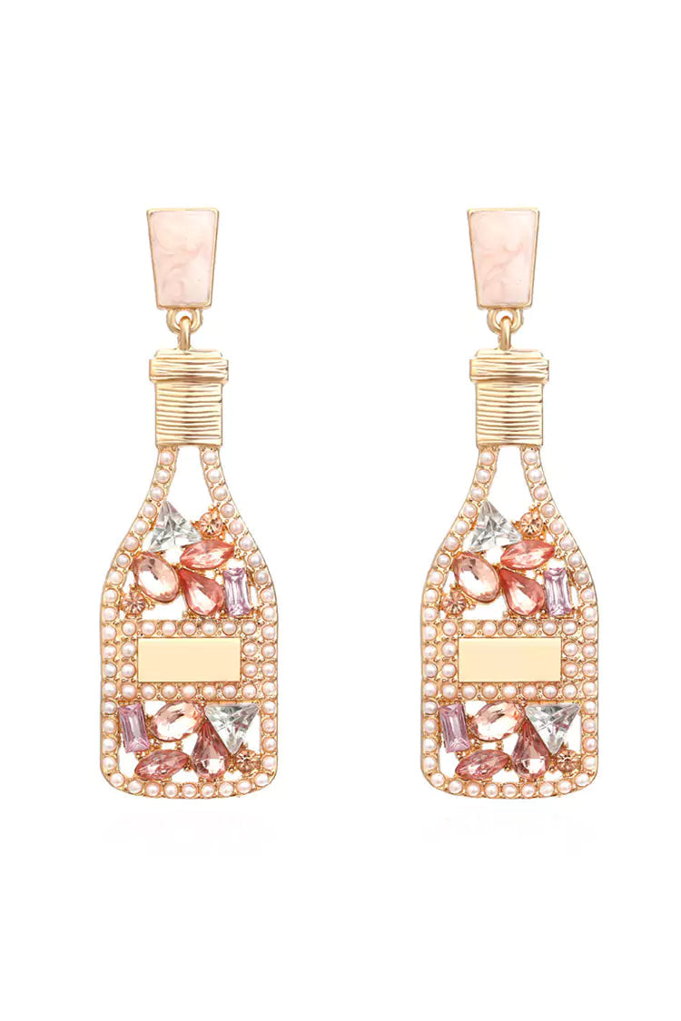 DALIA - Majken Diamante Bottle Earrings