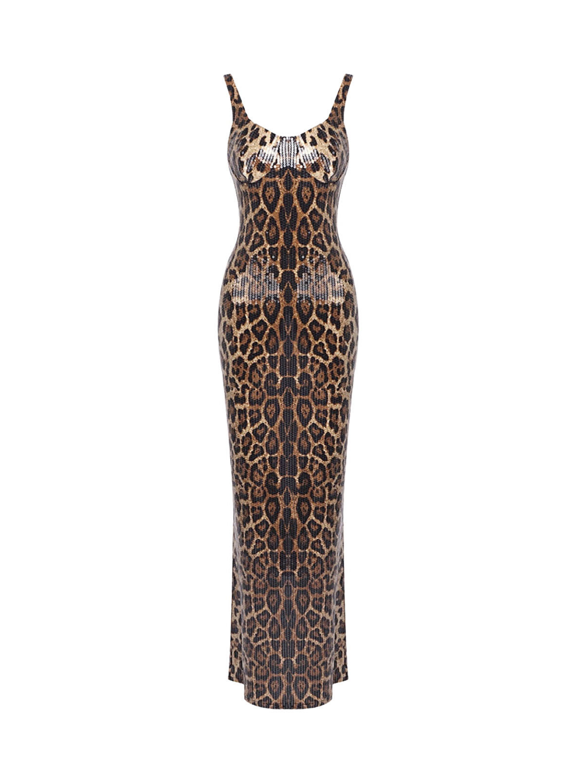 DALIA - Leopard Sequin Dress