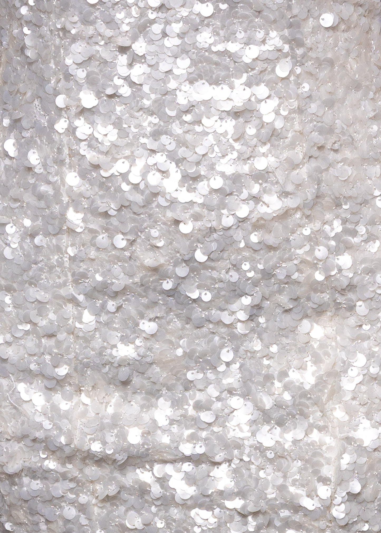 DALIA - Let Love Grow Sequin Mini Dress - White
