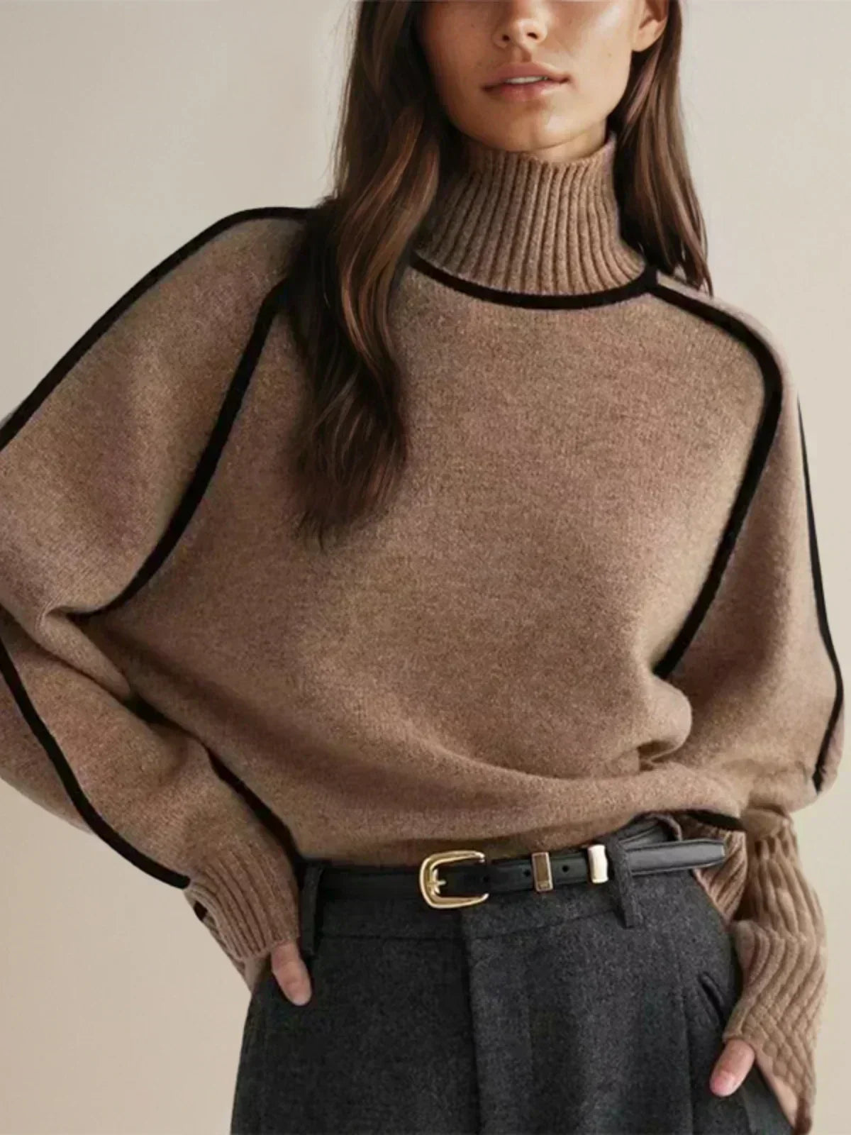 DALIA - Elegant Turtleneck Sweater