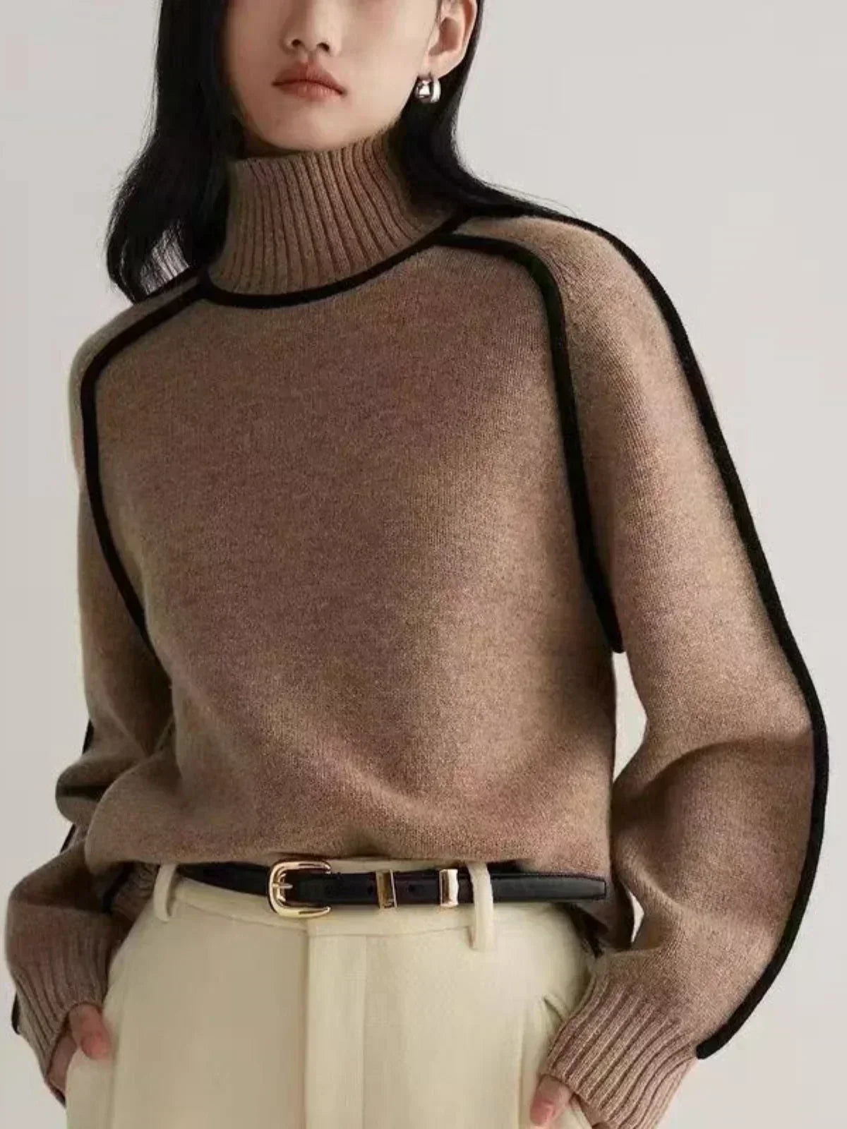 DALIA - Elegant Turtleneck Sweater