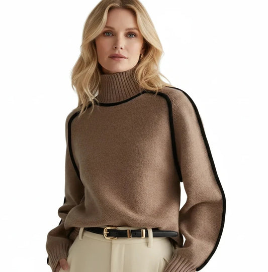 DALIA - Elegant Turtleneck Sweater