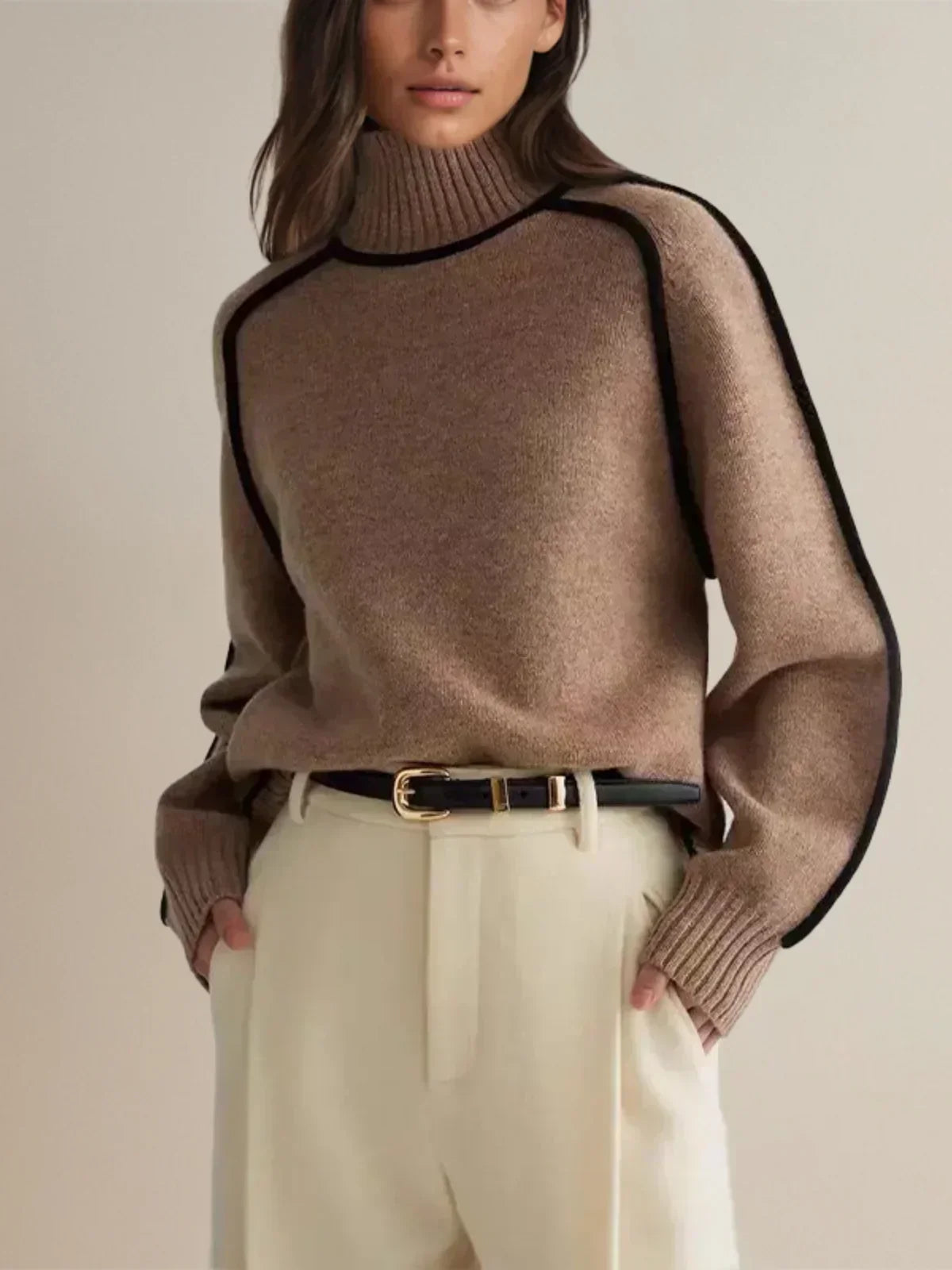 DALIA - Elegant Turtleneck Sweater