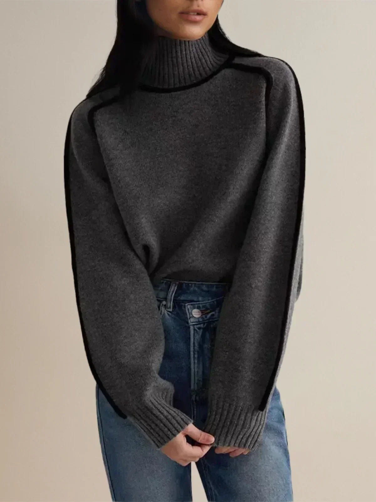 DALIA - Elegant Turtleneck Sweater