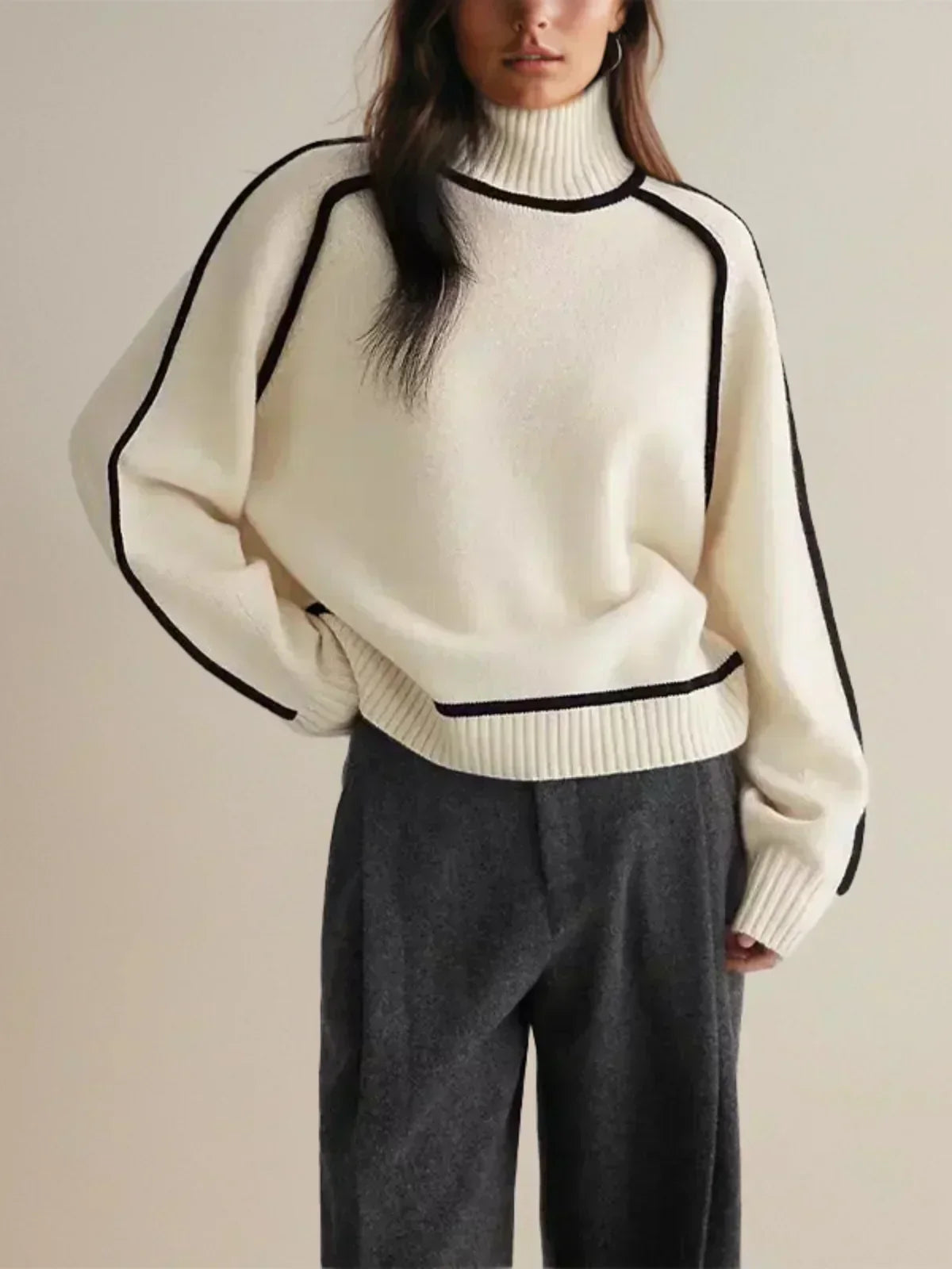 DALIA - Elegant Turtleneck Sweater