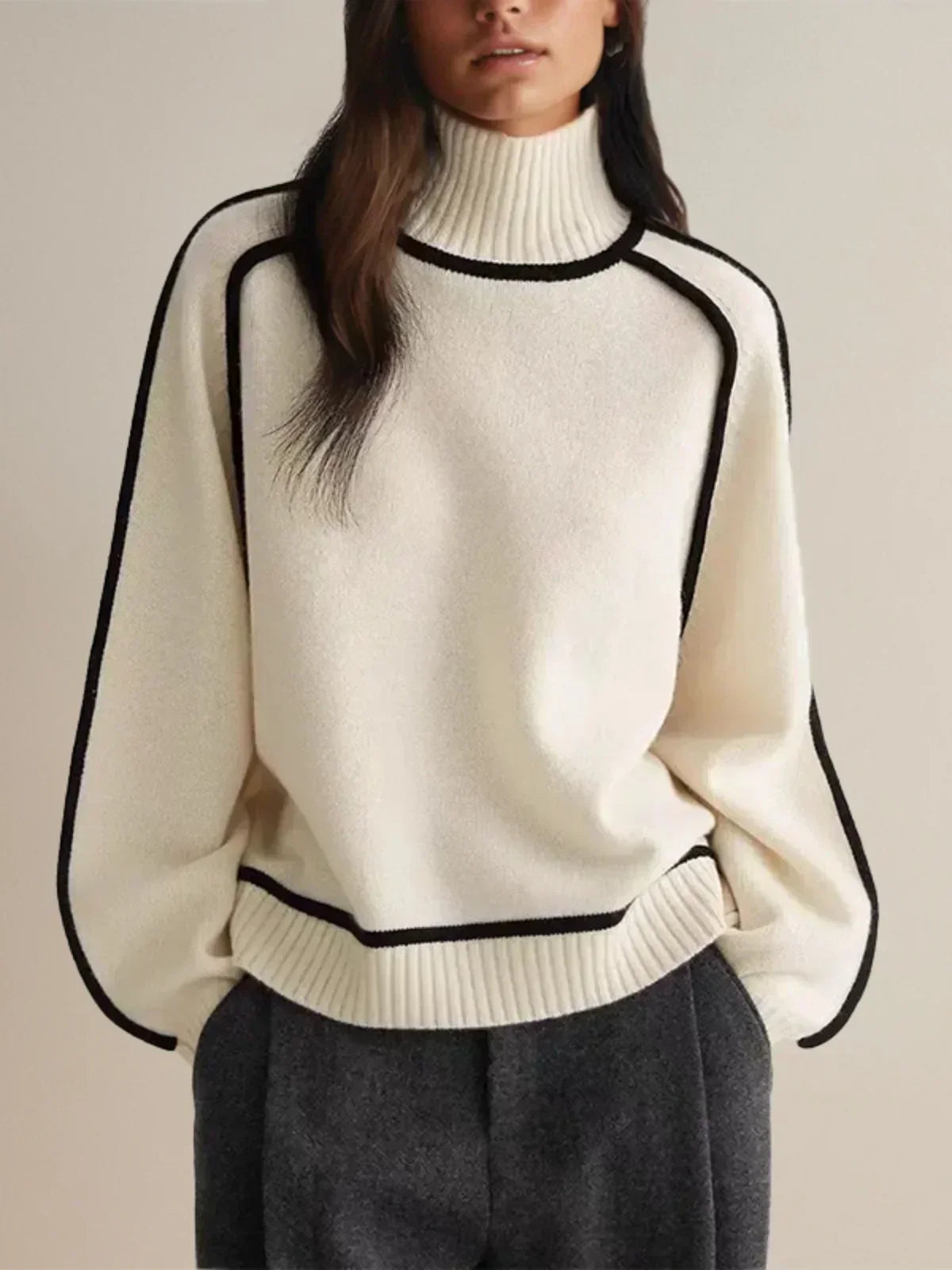 DALIA - Elegant Turtleneck Sweater