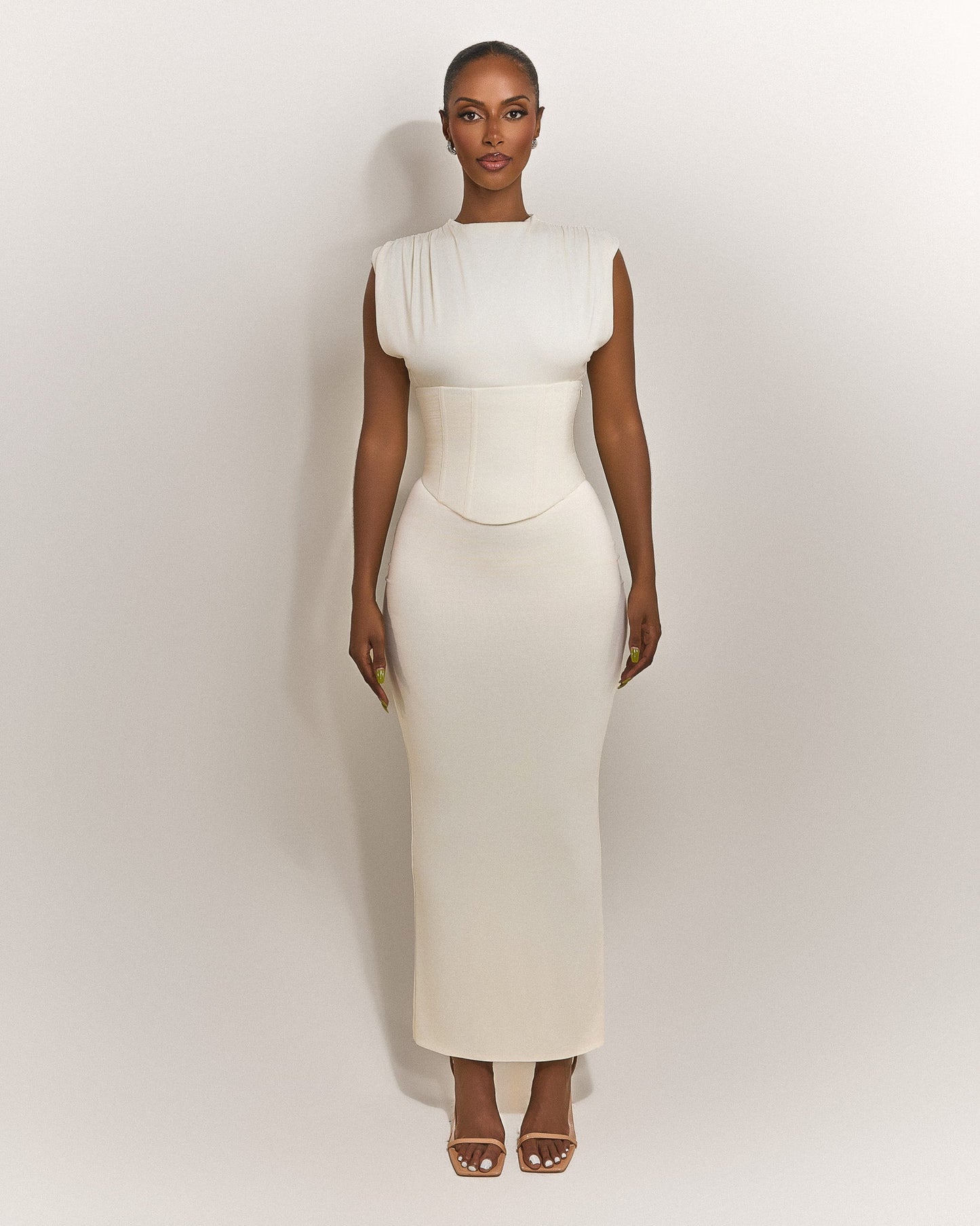 DALIA - Perfect Maxi Dress - Cream