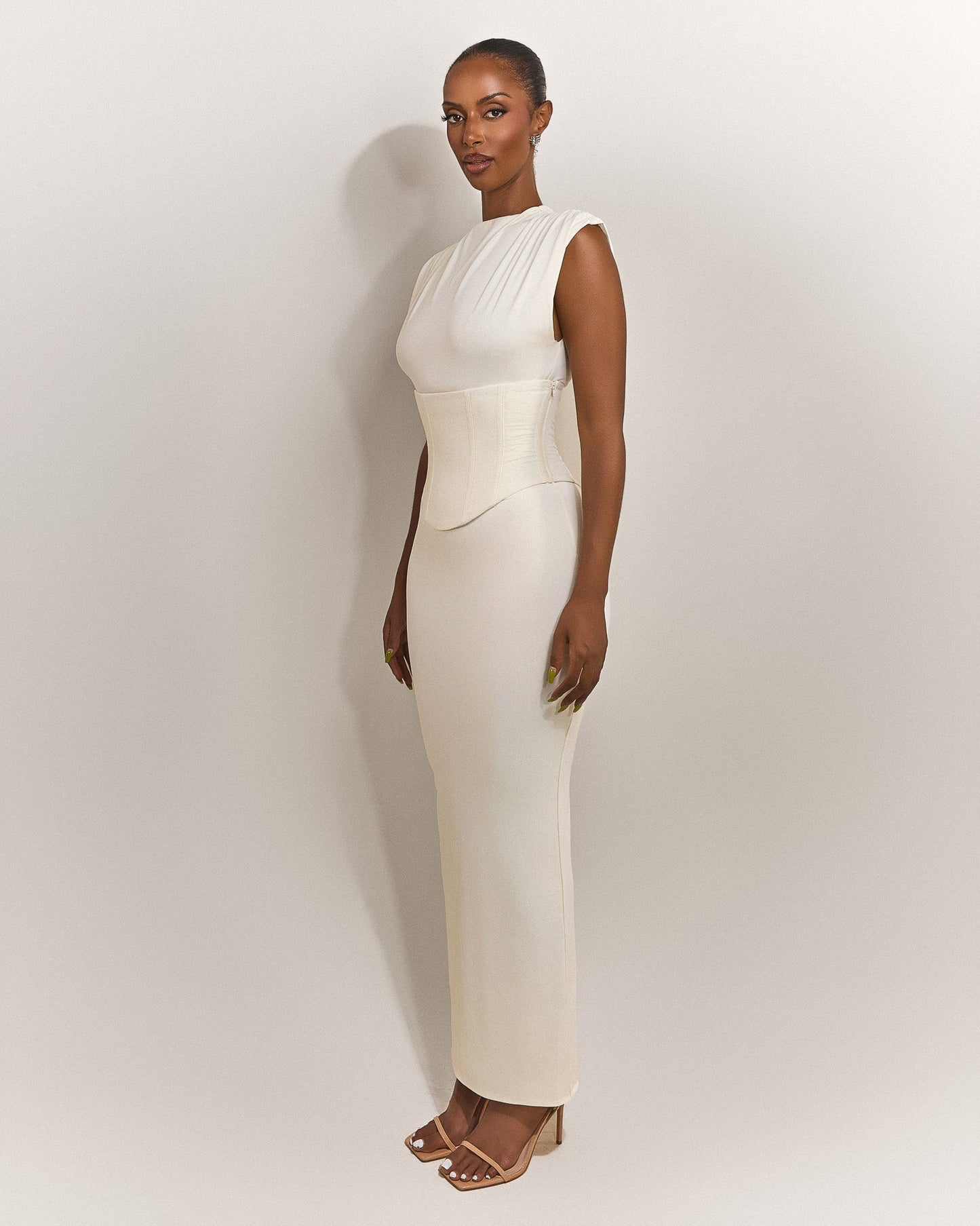 DALIA - Perfect Maxi Dress - Cream