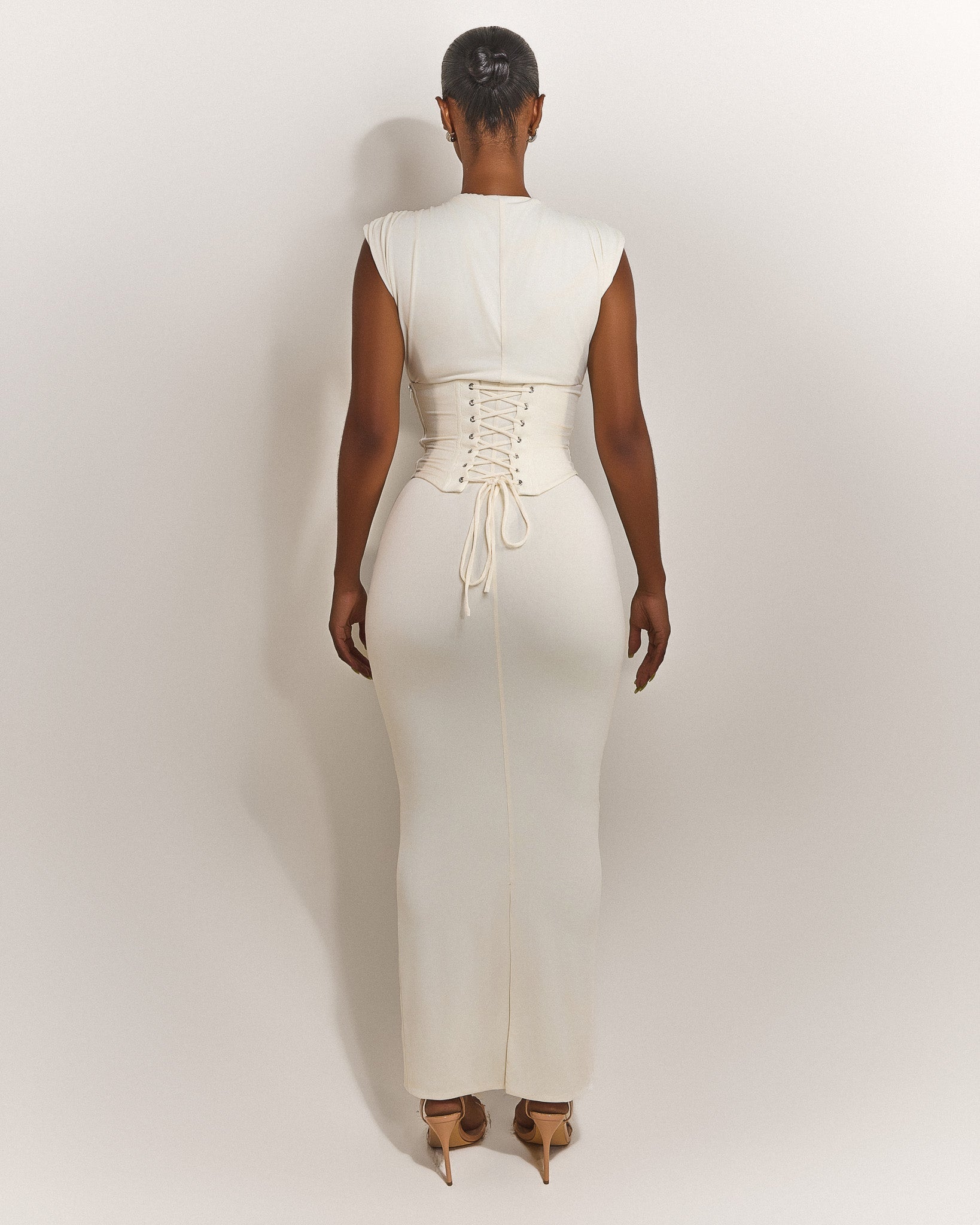 DALIA - Perfect Maxi Dress - Cream