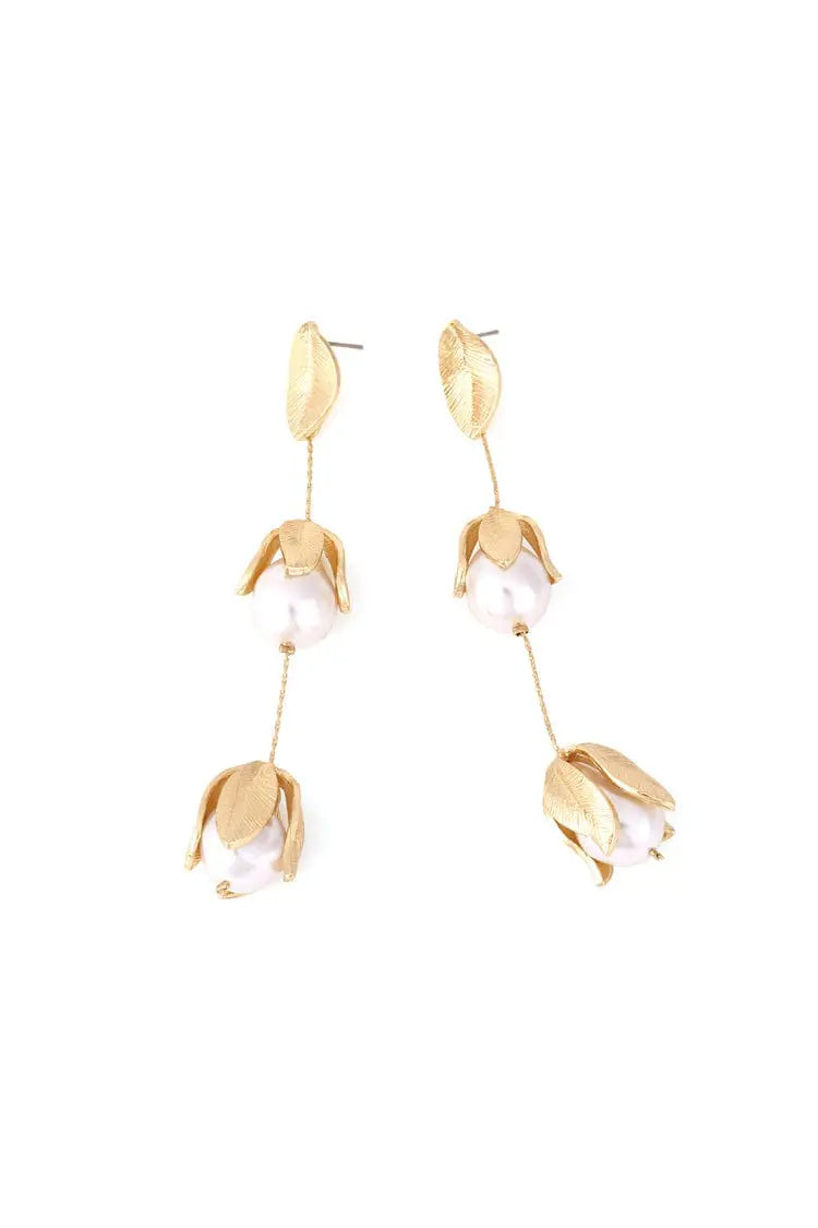 DALIA - Pearl Drop Earrings