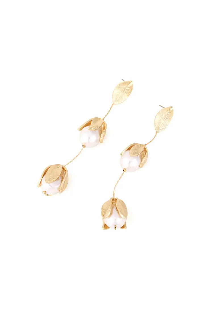 DALIA - Pearl Drop Earrings
