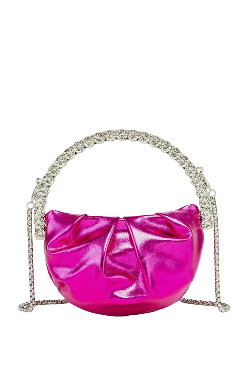 DALIA - Crystal Embellished Rose Red Bag