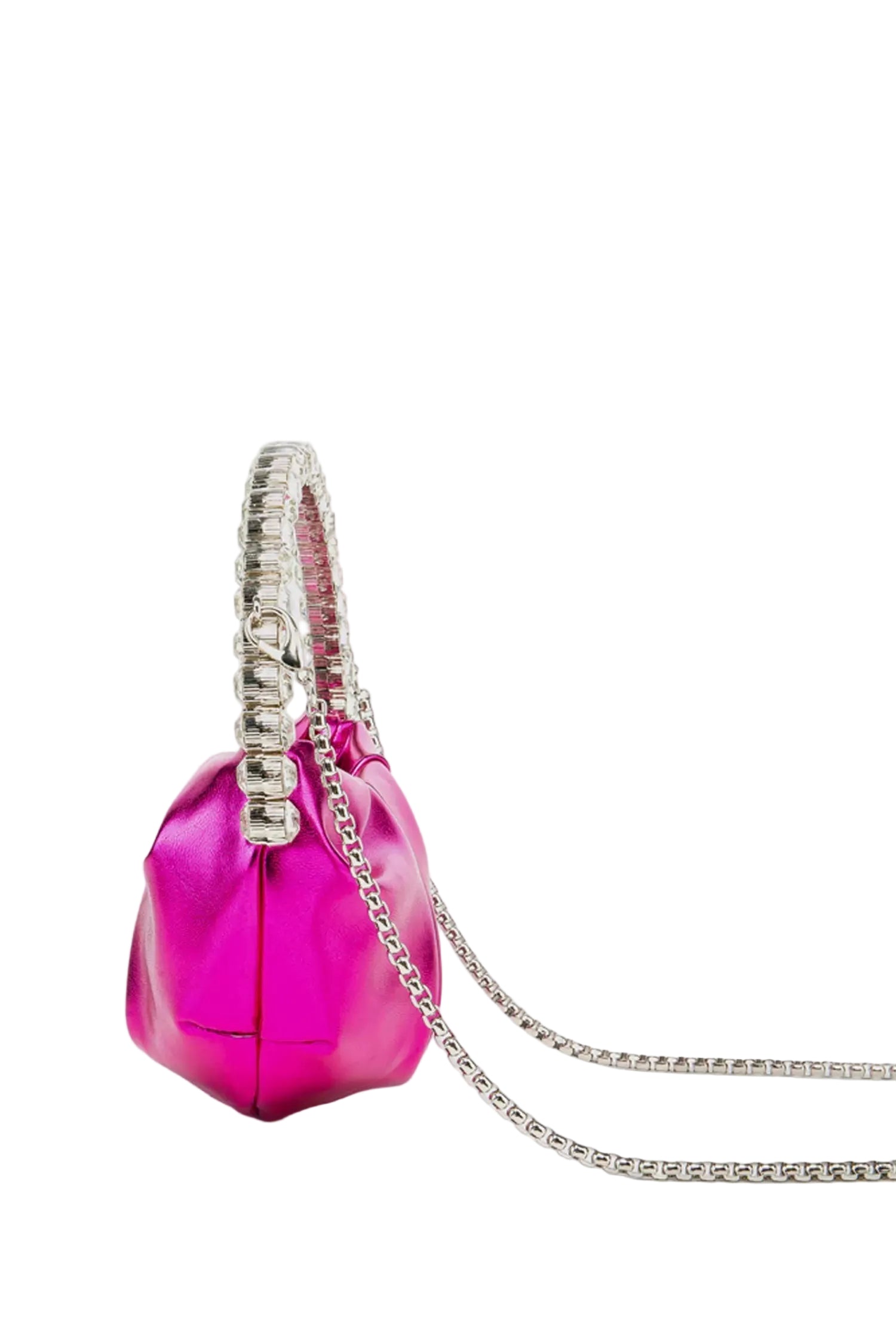 DALIA - Crystal Embellished Rose Red Bag