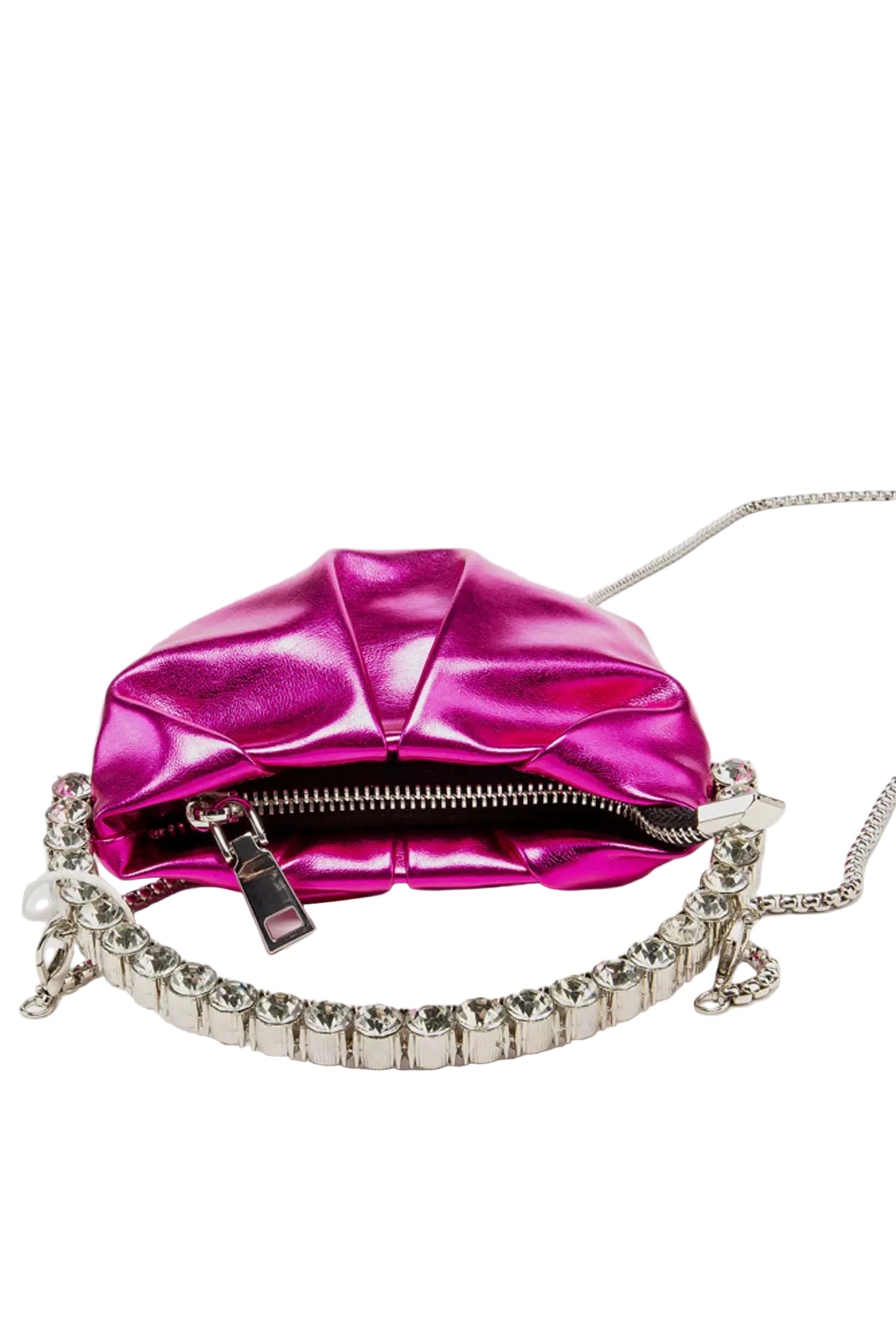 DALIA - Crystal Embellished Rose Red Bag