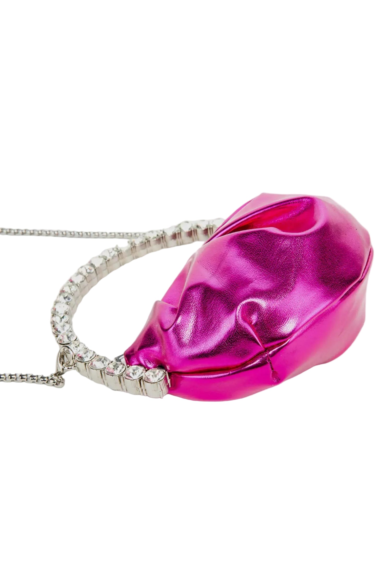 DALIA - Crystal Embellished Rose Red Bag