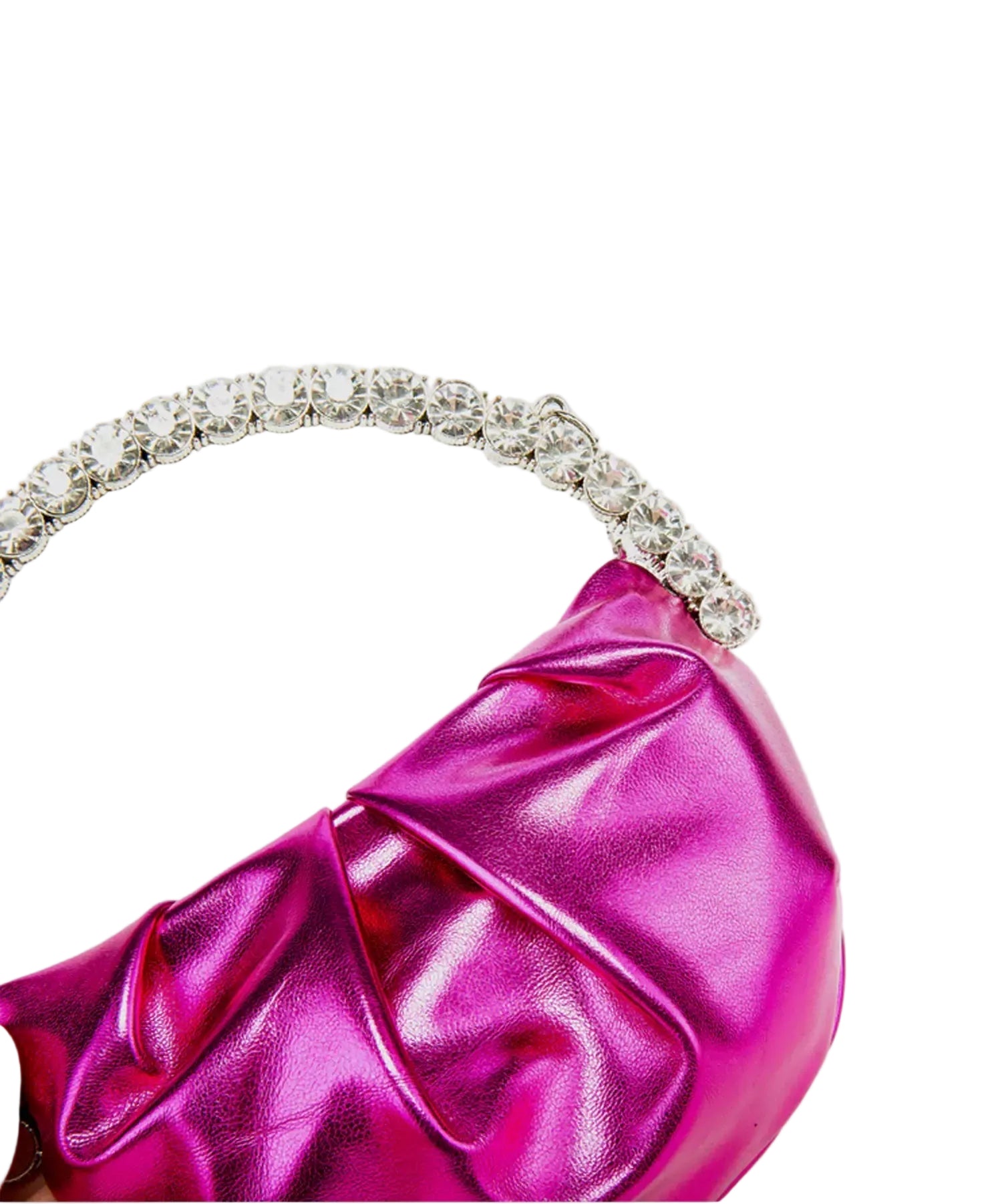 DALIA - Crystal Embellished Rose Red Bag