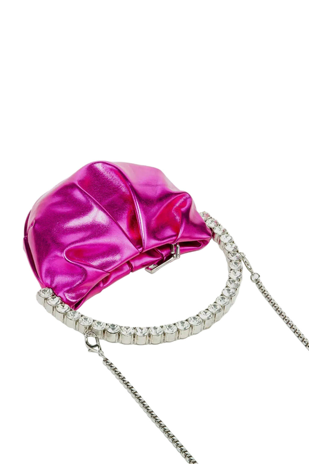 DALIA - Crystal Embellished Rose Red Bag