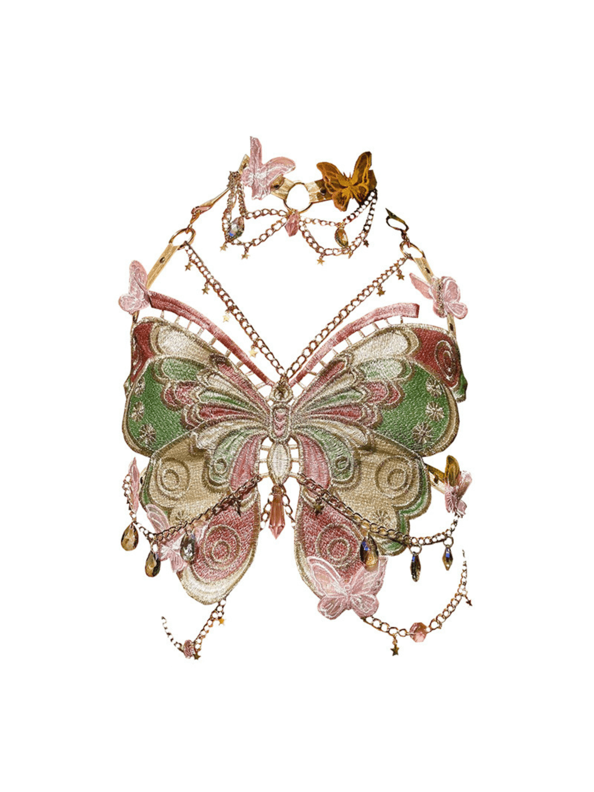DALIA - Butterfly Embroidered Top