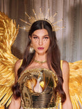 DALIA - Star Pearl Crown - Gold