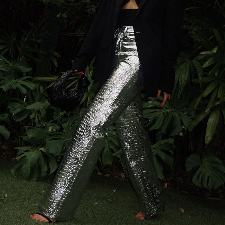 DALIA - Shining Confidence Straight Leg Pants