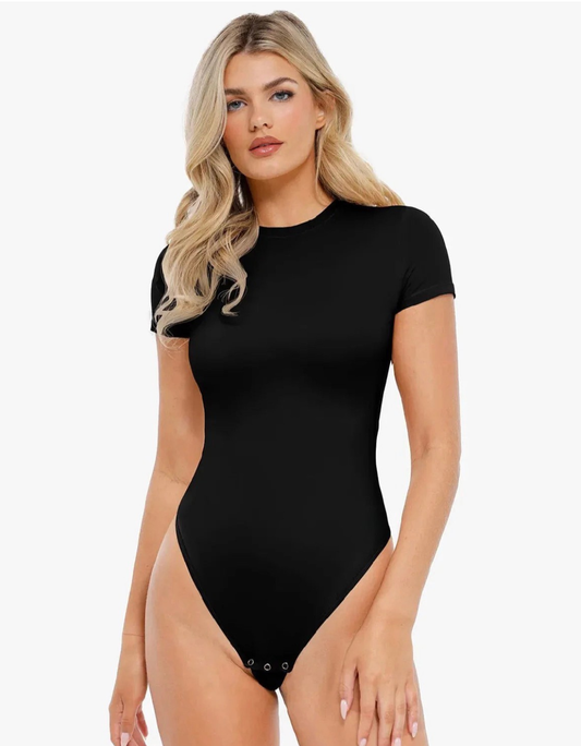 DALIA - Shapewear Cloudsense Short Sleeve Crew-Neck Bodysuit