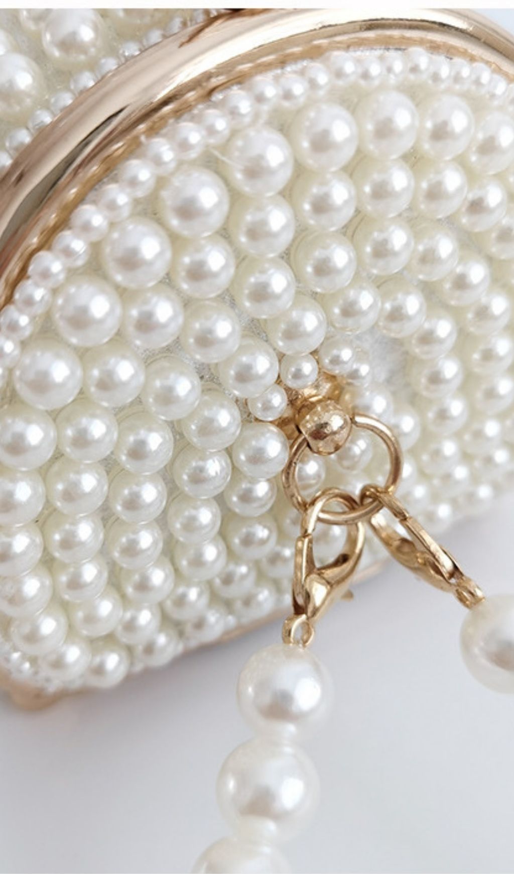 DALIA - Pearl Bucket Bag