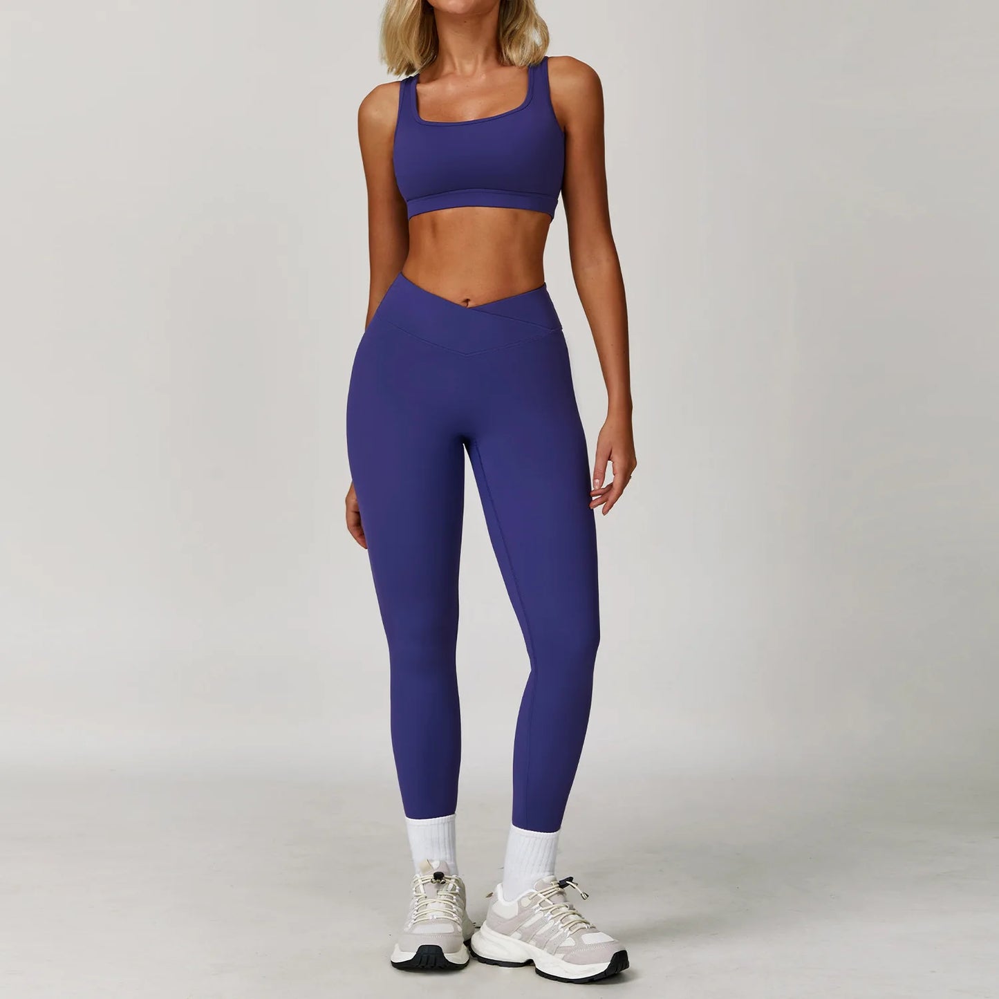 DALIA - Legging en top met hoge taille